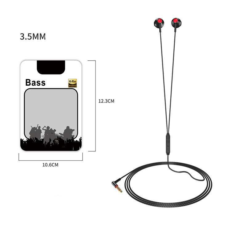 JMT-413386 C20 Wired In-Ear Headset with Microphone and TPE Cable, 20-20000 Hz Frequency Response, 32 Ohm Impedance