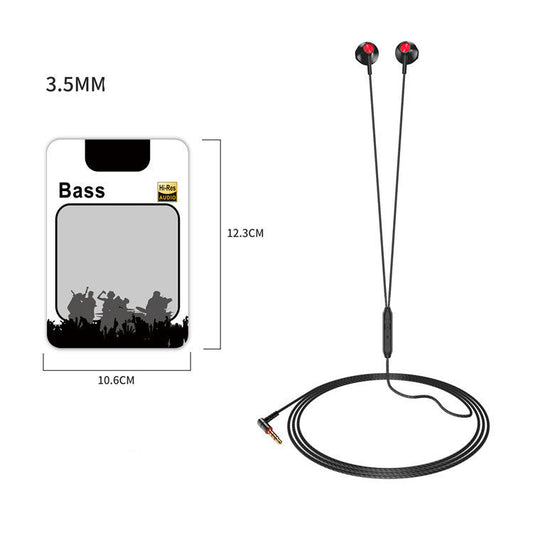 JMT-413386 C20 Wired In-Ear Headset with Microphone and TPE Cable, 20-20000 Hz Frequency Response, 32 Ohm Impedance