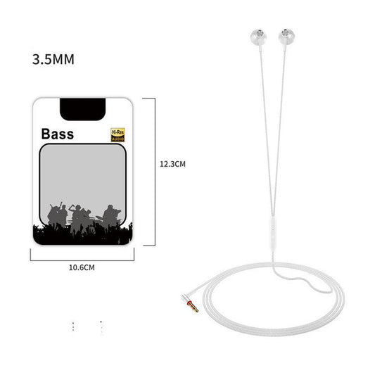 JMT-413386 C20 Wired In-Ear Headset with Microphone and TPE Cable, 20-20000 Hz Frequency Response, 32 Ohm Impedance