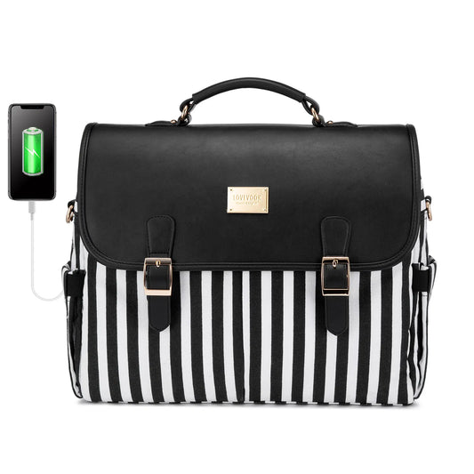 JMT-413386 Stylish 15.6 Inch Laptop Handbag - Versatile Messenger Crossbody Bag for Office Use