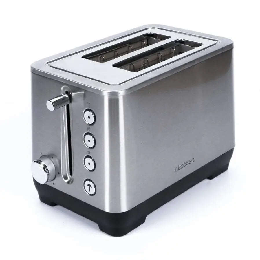 JMT-413514 Stainless Steel 2-Slice Toaster with Wide Slots for Versatile Toasting