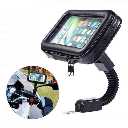 JMT-413578 Waterproof Bicycle Phone Holder for 4.7 to 6.3 Inch Smartphones with Touchscreen Access