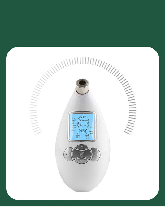 JMT-413706 White Pore Cleansing Facial Massager with Three Settings for Deep Skin Care