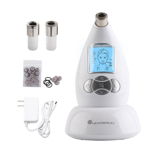 JMT-413706 White Pore Cleansing Facial Massager with Three Settings for Deep Skin Care