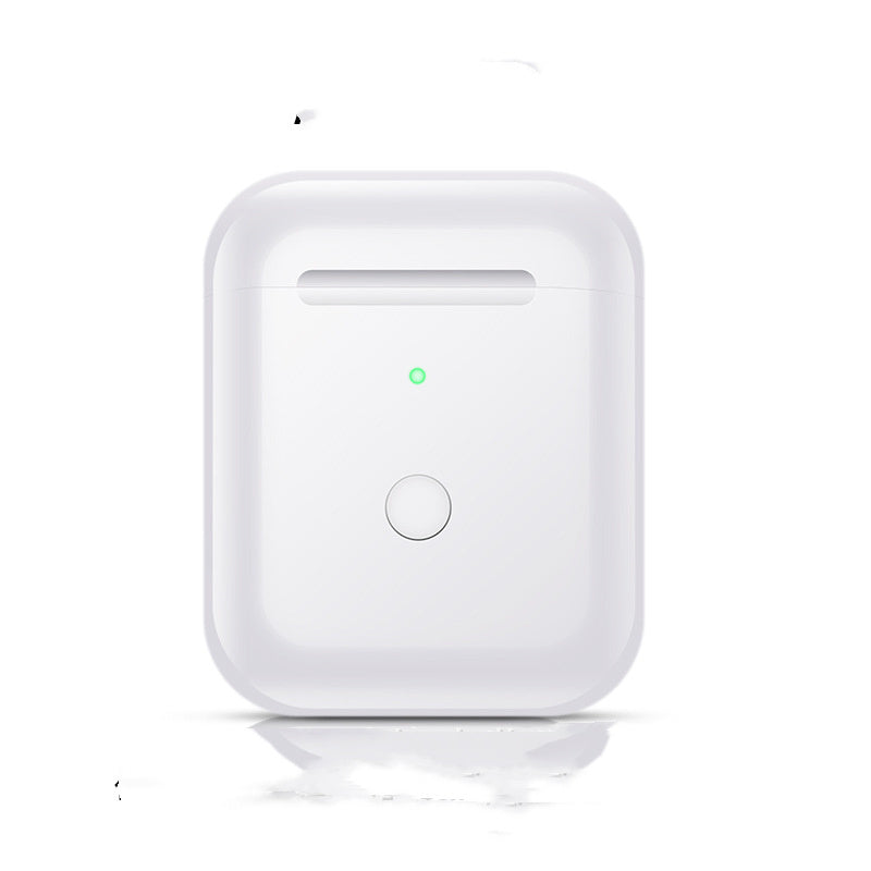 JMT-413706 Wireless Charging Case for Bluetooth Headsets with Battery Display and Compatibility for AirPods