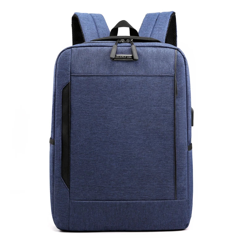 JMT-413898 Stylish Waterproof Business Laptop Backpack with USB Charging Port and Custom Logo Options