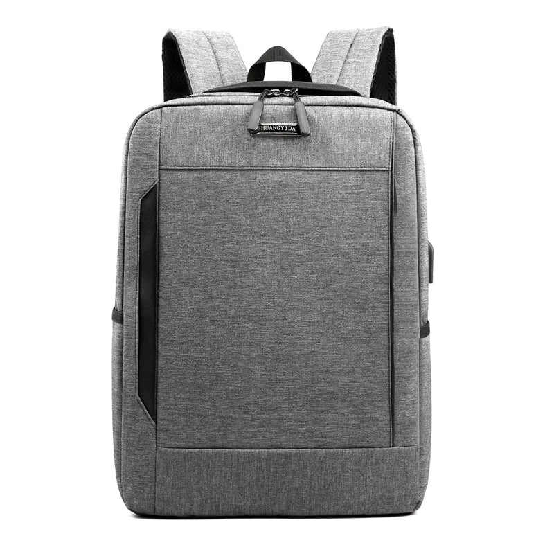 JMT-413898 Stylish Waterproof Business Laptop Backpack with USB Charging Port and Custom Logo Options