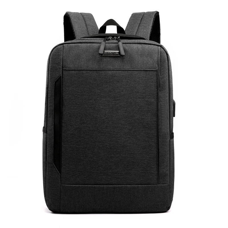 JMT-413898 Stylish Waterproof Business Laptop Backpack with USB Charging Port and Custom Logo Options