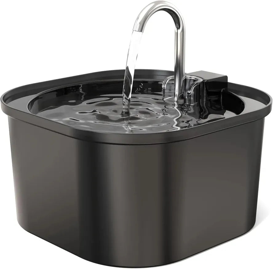 JMT-414090 Transparent 2L Automatic Pet Water Fountain for Cats and Small Dogs