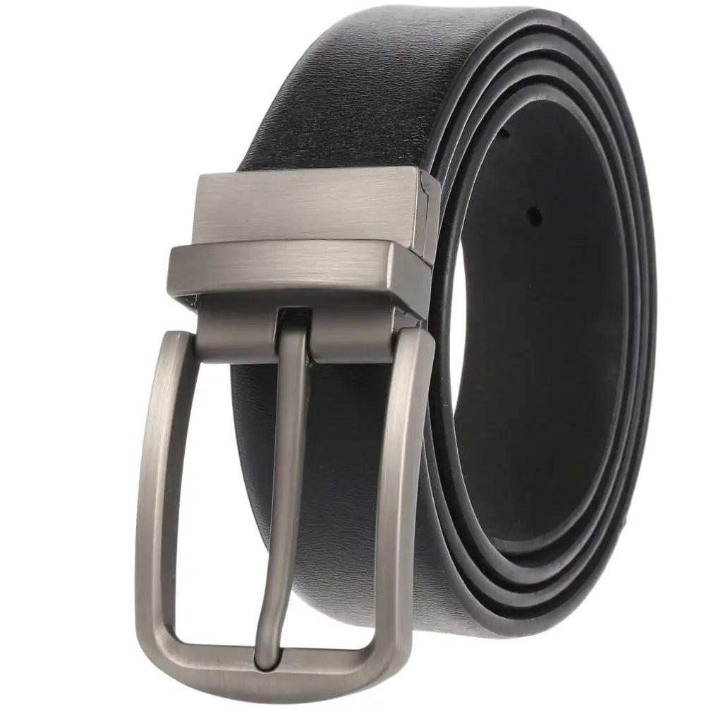 JMT-414474 Genuine Leather Men's Belt - Customisable Style for Everyday Wear