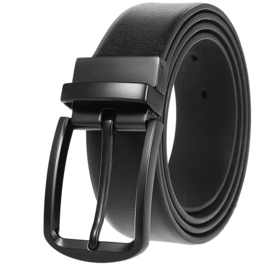 JMT-414474 Genuine Leather Men's Belt - Customisable Style for Everyday Wear