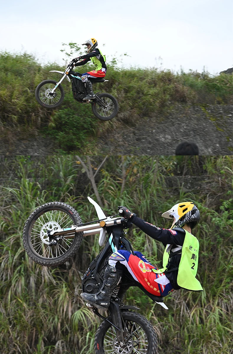 JMT-414794 Cineco EX2 Electric Dirt Bike - 74V 32Ah Electric Dirt Bike , Top Speed 27.9 mph