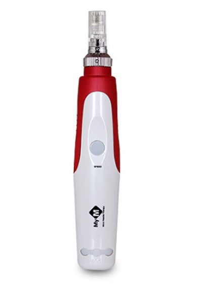 JMT-414858 Electric Micro Needle DN-058 for Advanced Skin Treatment - Red Color, 5V, 300mA Power