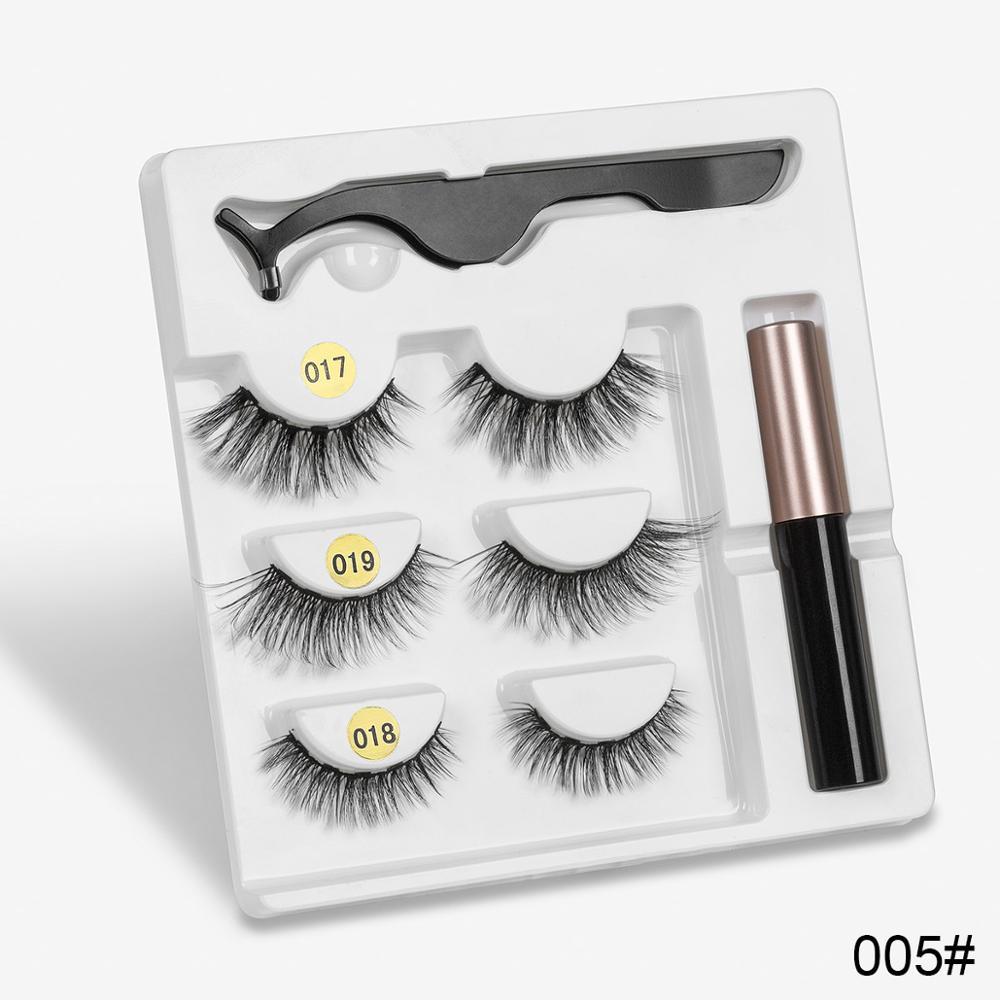 JMT-414986 Handmade Magnetic False Eyelashes Made from High-Grade Fiber
