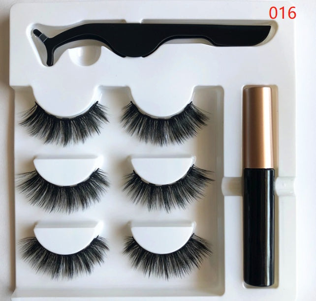 JMT-414986 Handmade Magnetic False Eyelashes Made from High-Grade Fiber