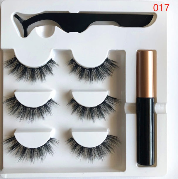 JMT-414986 Handmade Magnetic False Eyelashes Made from High-Grade Fiber