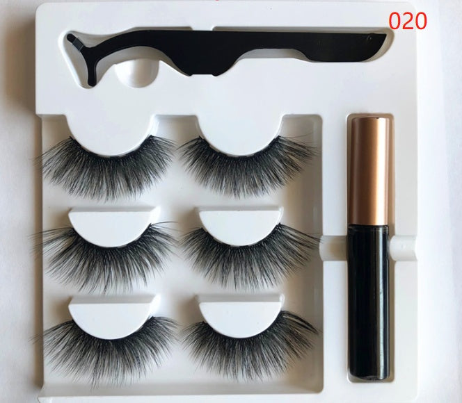 JMT-414986 Handmade Magnetic False Eyelashes Made from High-Grade Fiber