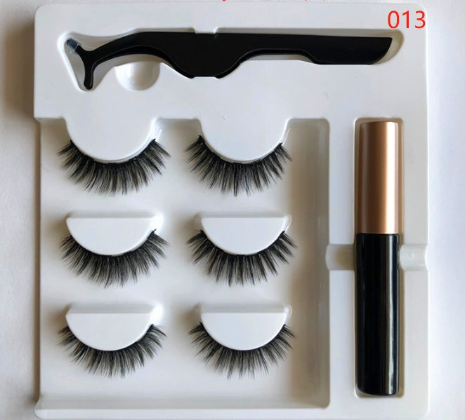 JMT-414986 Handmade Magnetic False Eyelashes Made from High-Grade Fiber
