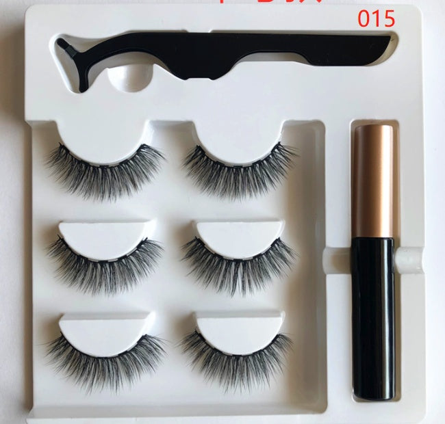 JMT-414986 Handmade Magnetic False Eyelashes Made from High-Grade Fiber