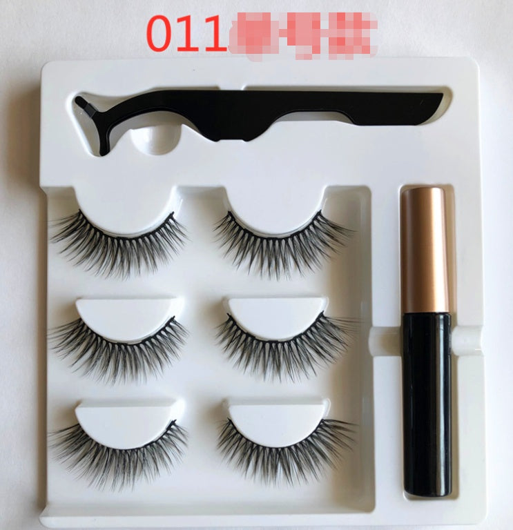 JMT-414986 Handmade Magnetic False Eyelashes Made from High-Grade Fiber