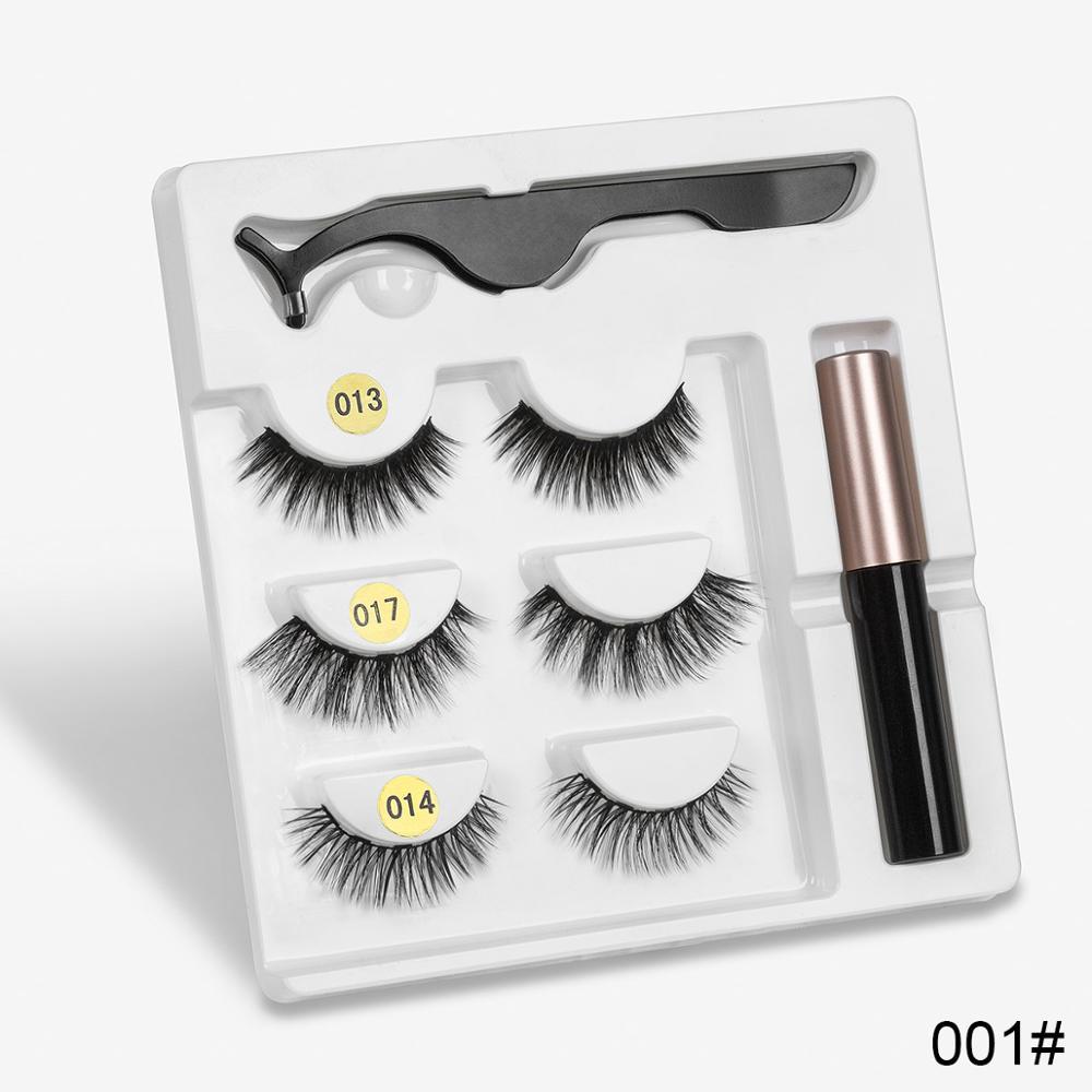 JMT-414986 Handmade Magnetic False Eyelashes Made from High-Grade Fiber