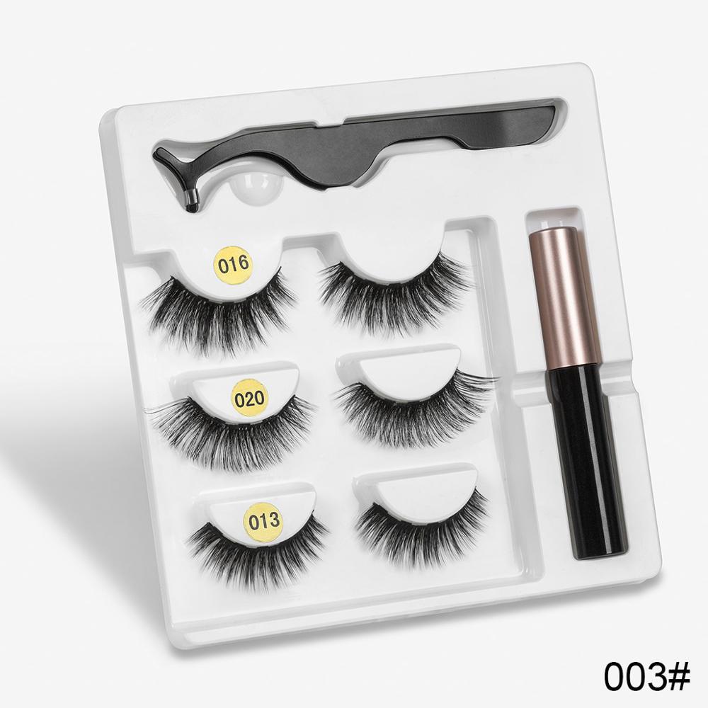 JMT-414986 Handmade Magnetic False Eyelashes Made from High-Grade Fiber
