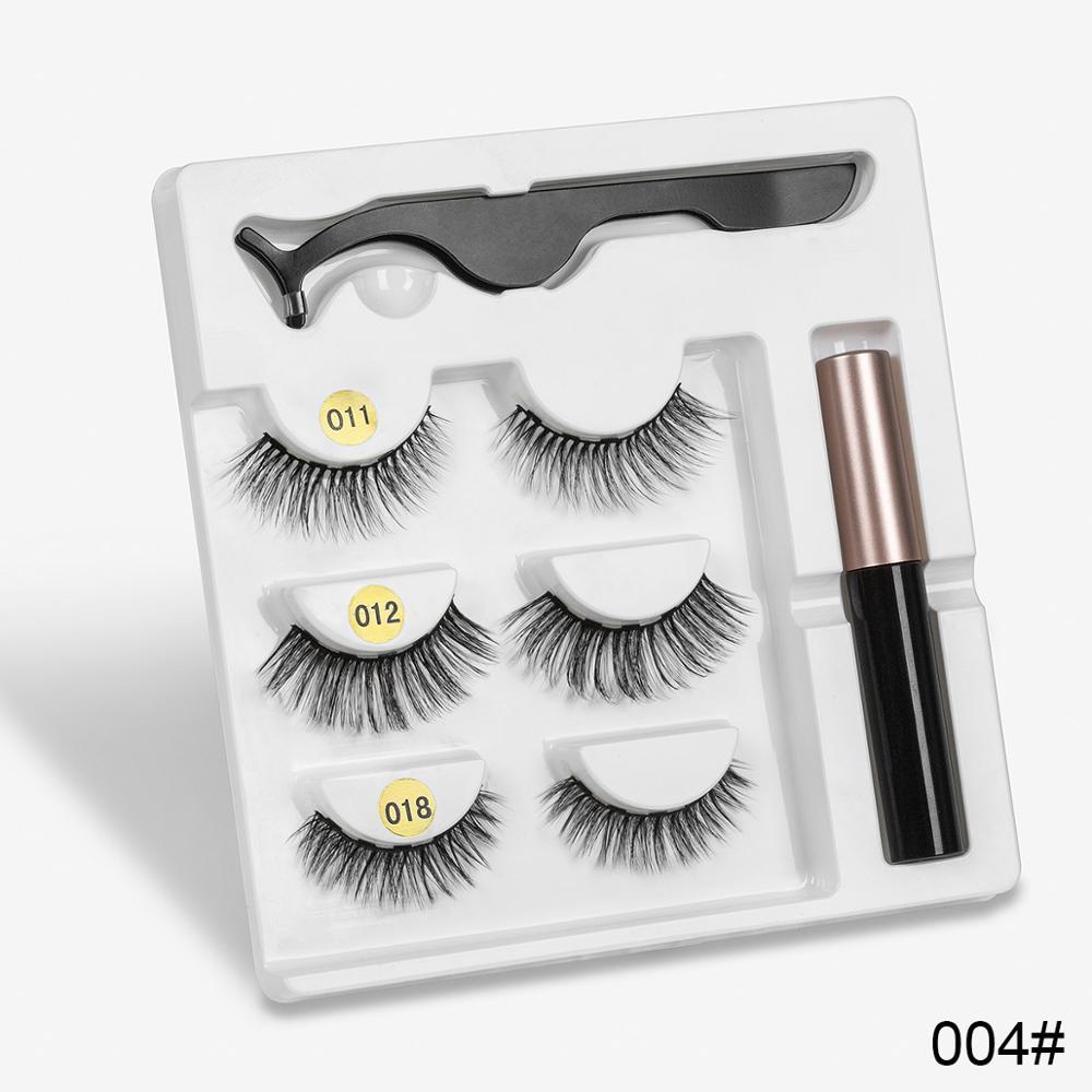 JMT-414986 Handmade Magnetic False Eyelashes Made from High-Grade Fiber