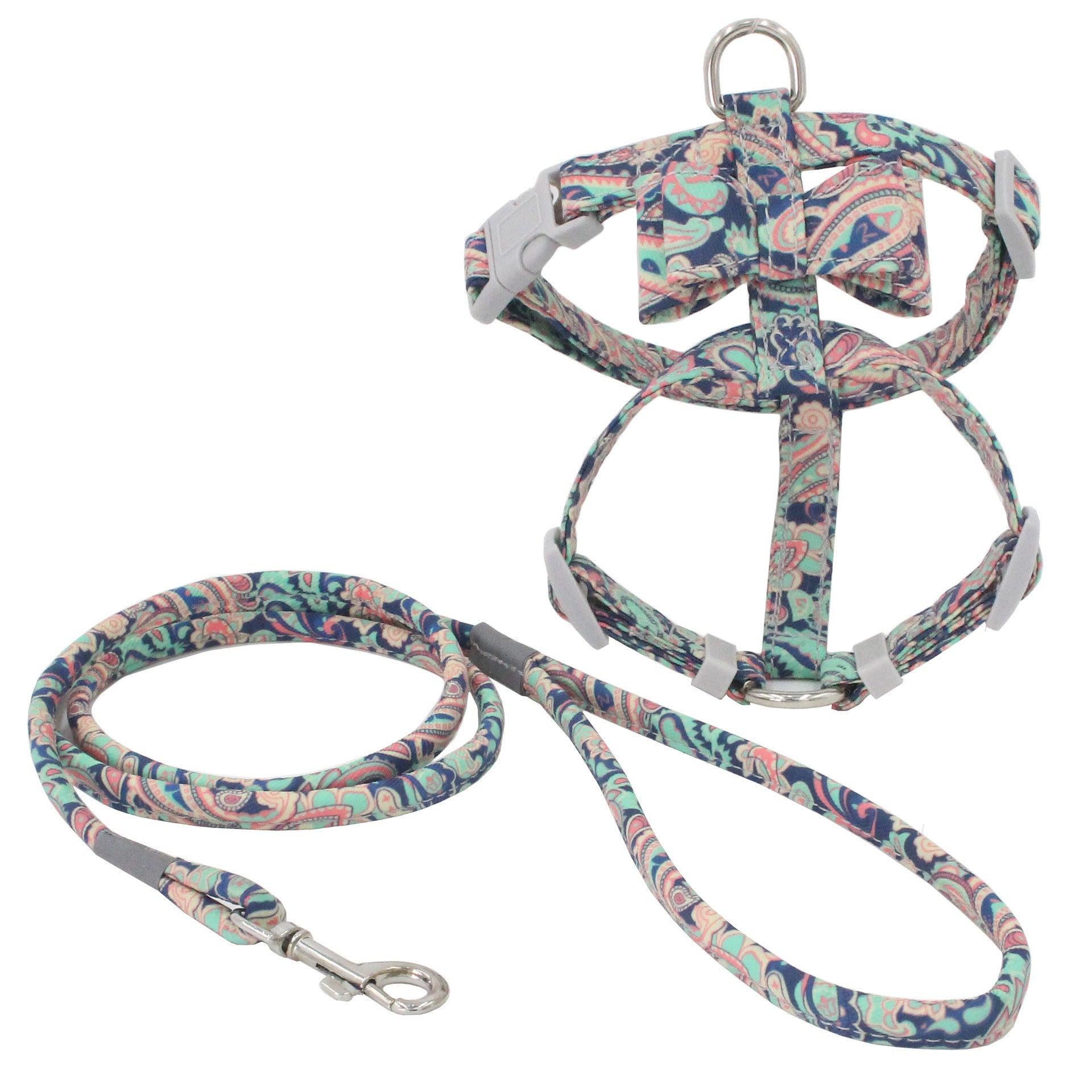 JMT-415050 Japanese Style Polyester Cat Lead with Chest Strap for Comfortable Walking