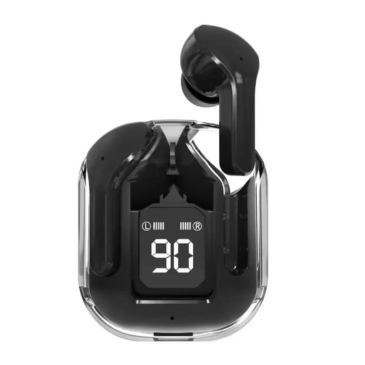 JMT-415050 Wireless Earbuds with Airoha Chip, LED Battery Indicator, Waterproof In-Ear Design for Gaming and Music