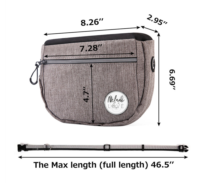 JMT-415114 Dog Training Snack Bag for Walking and Outings