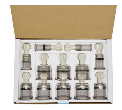 JMT-415114 Vacuum Cupping Therapy Set - Available in 8 or 12 Cups