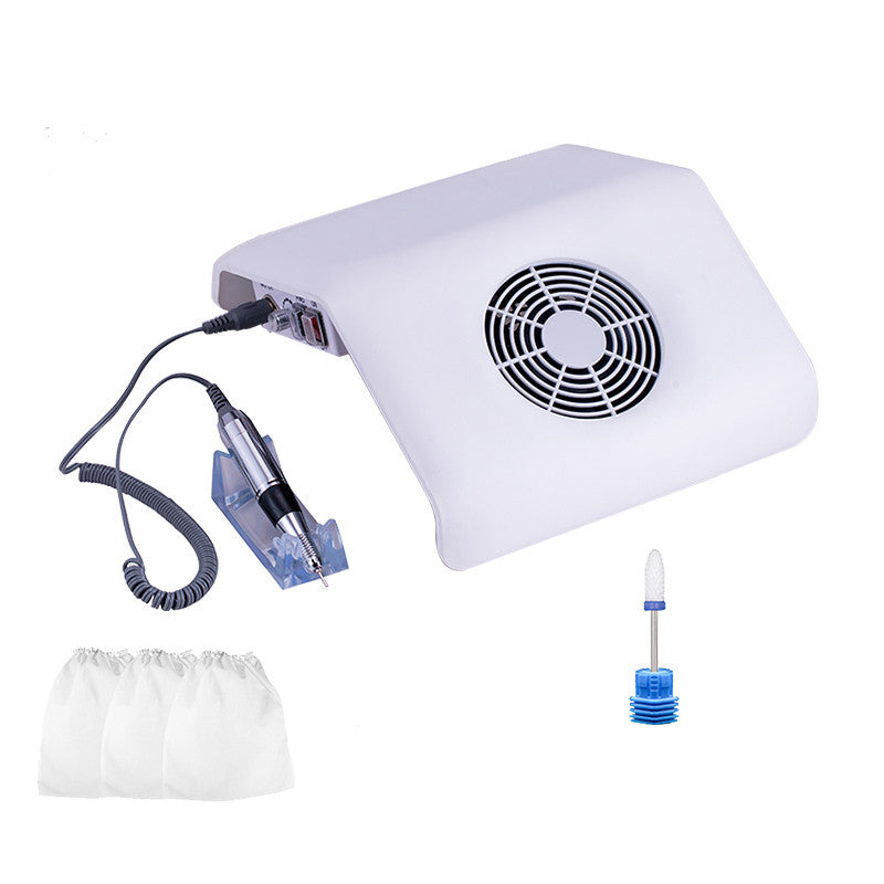 JMT-415178 Two-in-One Nail Dust Vacuum Cleaner with Polishing Function - Model 270A, 23W, Silent Operation