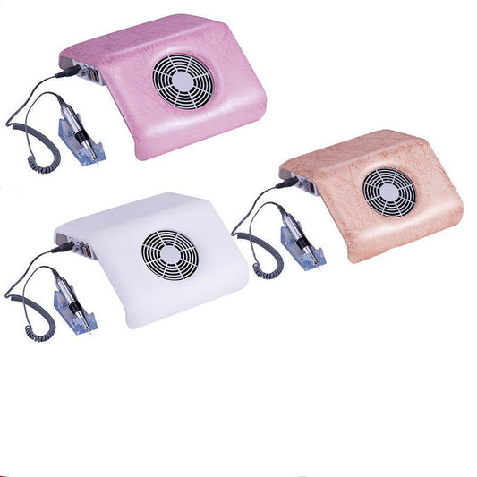 JMT-415178 Two-in-One Nail Dust Vacuum Cleaner with Polishing Function - Model 270A, 23W, Silent Operation