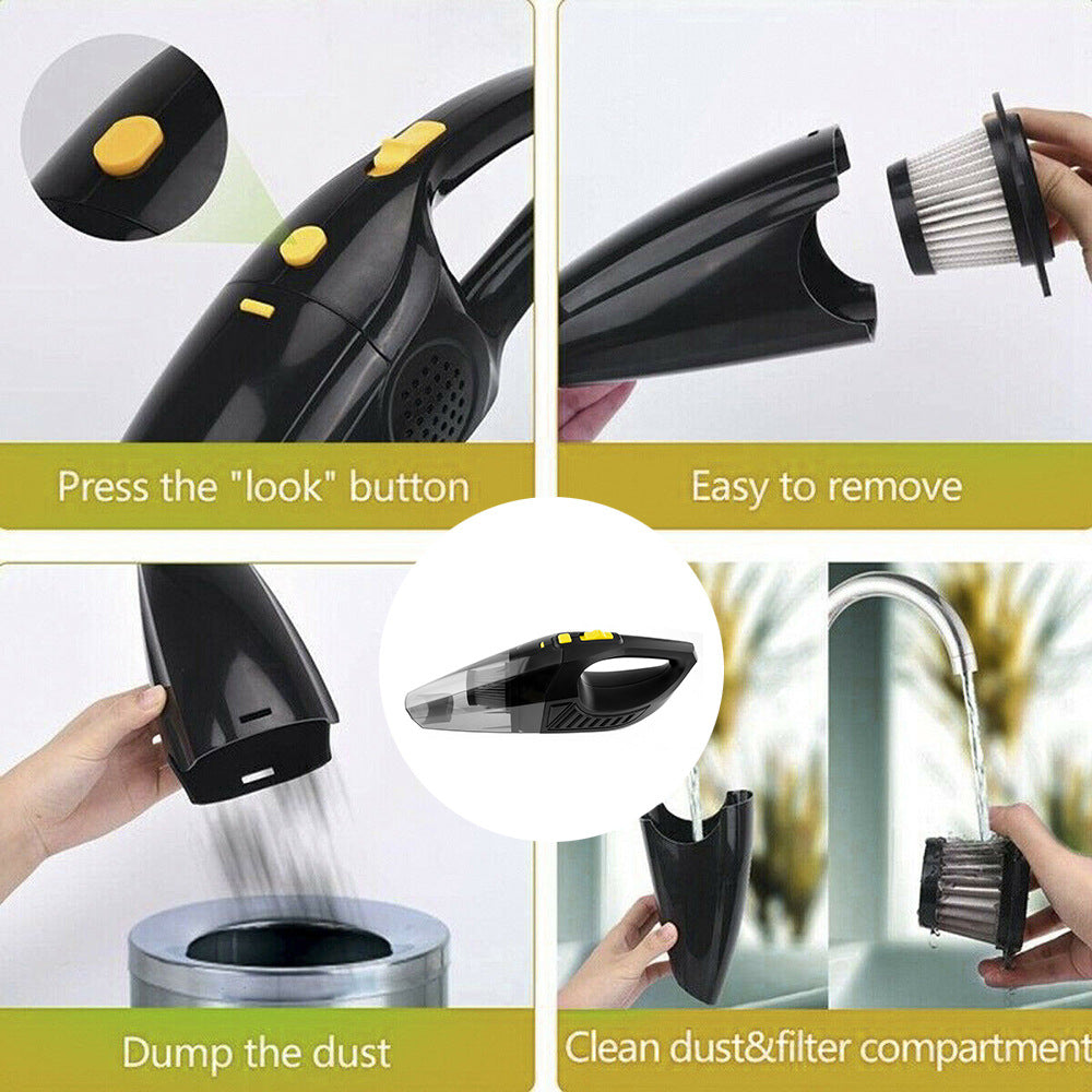 JMT-415370 Cordless Handheld Wet and Dry Vacuum Cleaner for Cars