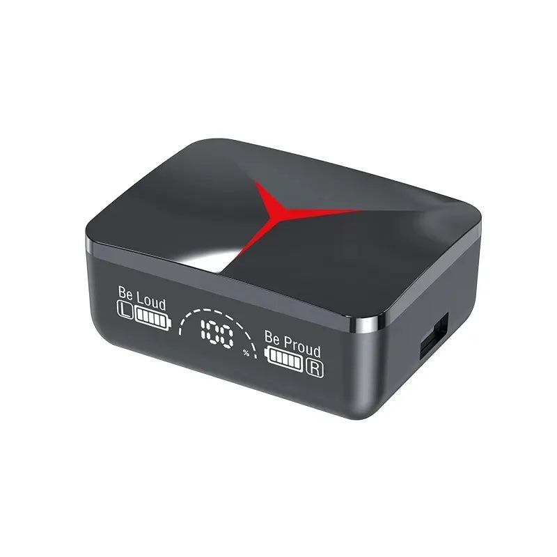 JMT-416202 Bluetooth Wireless Earbuds with LED Power Display, IPX5 Waterproof TWS Headphones for Sports