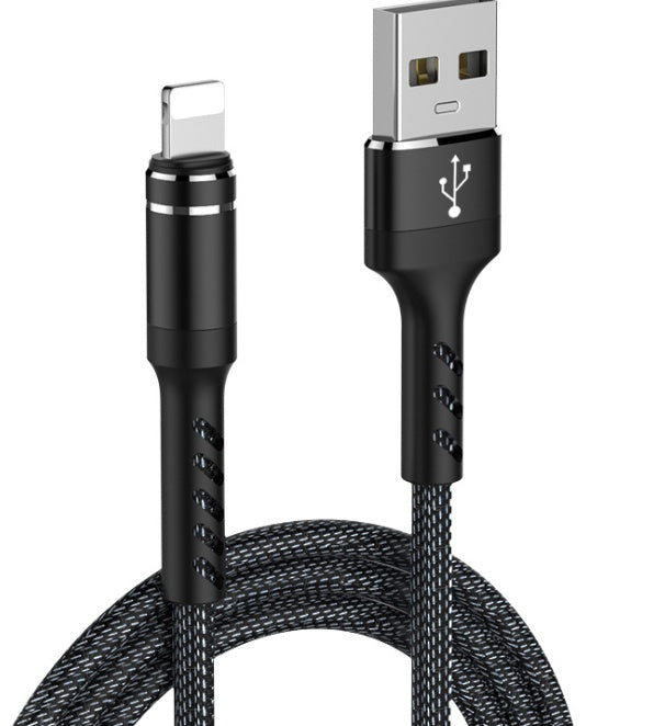 JMT-416202 Fast Charging USB Data Cable for Apple, Huawei, Xiaomi, Samsung - 1m Nylon, Aluminum Alloy, Multiple Interfaces