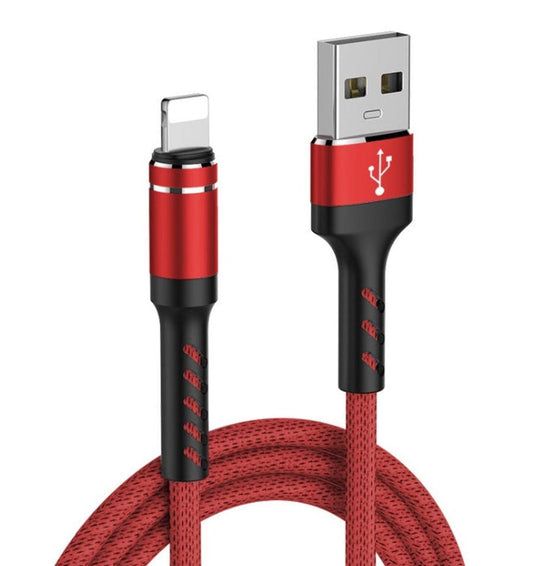 JMT-416202 Fast Charging USB Data Cable for Apple, Huawei, Xiaomi, Samsung - 1m Nylon, Aluminum Alloy, Multiple Interfaces