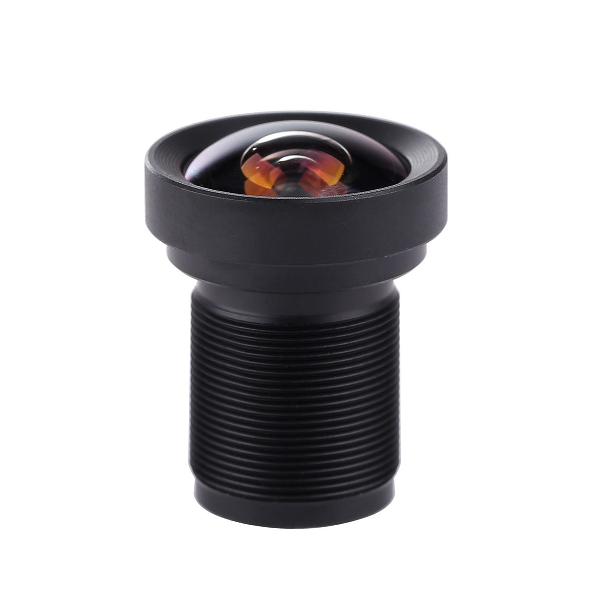 JMT-416202 Low Distortion Action Camera Lens - Fixed Focus, F2.8 Aperture, 92° Wide Angle, M12 Interface, 0.1mm Minimum Focus Distance, All Metal and Glass Construction