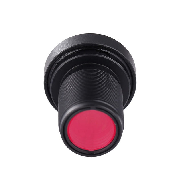 JMT-416202 Low Distortion Action Camera Lens - Fixed Focus, F2.8 Aperture, 92° Wide Angle, M12 Interface, 0.1mm Minimum Focus Distance, All Metal and Glass Construction