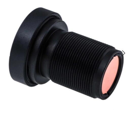 JMT-416202 Low Distortion Action Camera Lens - Fixed Focus, F2.8 Aperture, 92° Wide Angle, M12 Interface, 0.1mm Minimum Focus Distance, All Metal and Glass Construction