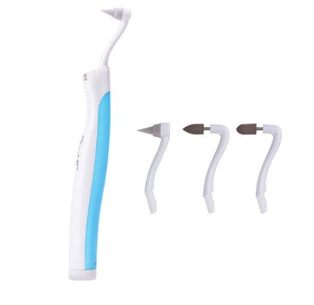 JMT-416266 Sonic Teeth Whitening Kit with LED Light and 4 Interchangeable Grinding Heads for Tartar Removal