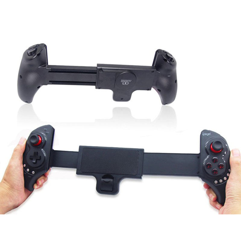 JMT-416330 Wireless Bluetooth Gamepad with USB Interface for Mobile Phones, Tablets, PCs, and TVs, Includes Bracket Function and Vibration Feature