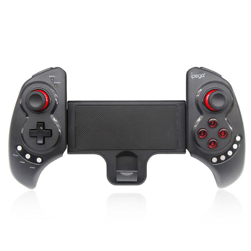JMT-416330 Wireless Bluetooth Gamepad with USB Interface for Mobile Phones, Tablets, PCs, and TVs, Includes Bracket Function and Vibration Feature