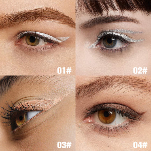 JMT-416458 Waterproof Matte Eyeliner Set - 8 Vibrant Colors for Long-lasting Looks