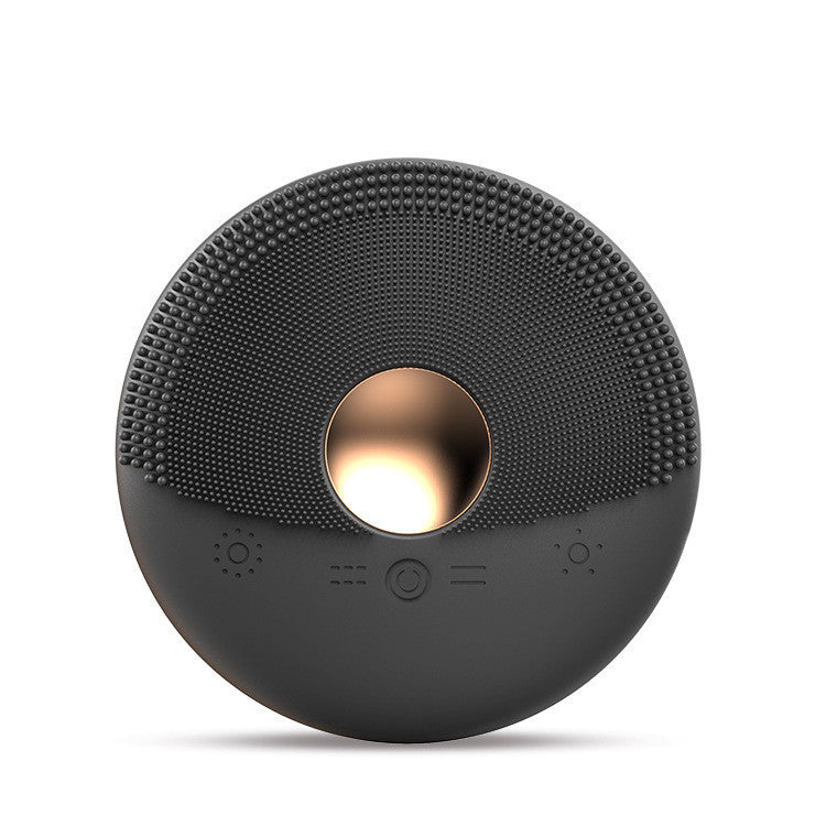 JMT-417162 Heated Silicone Face Wash with Ultrasonic Vibration - Cleanse and Refresh