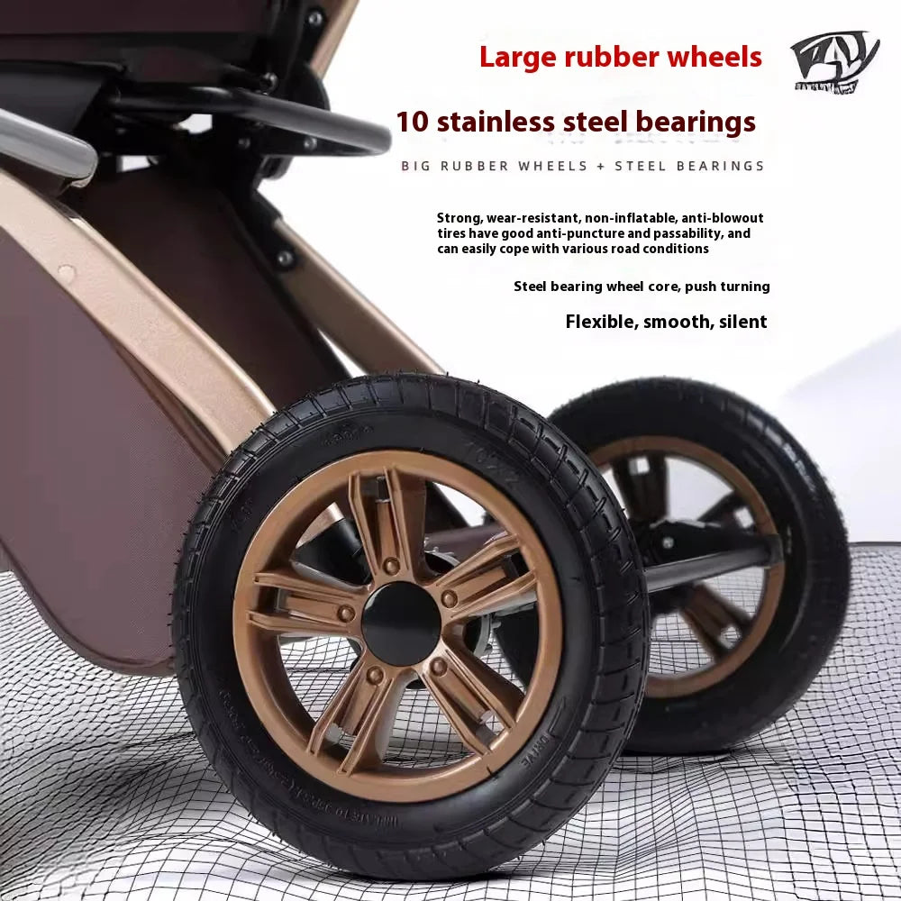 JMT-417162 Lightweight Folding Baby Stroller with Easy Maneuverability and Comfortable Design