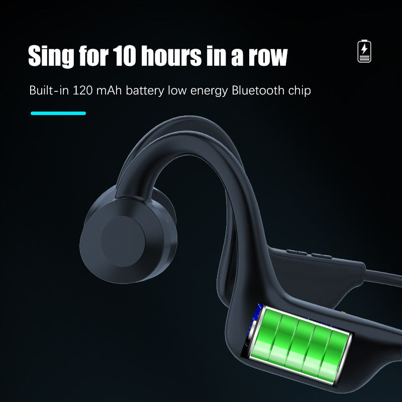 JMT-417674 True Wireless Sports Bluetooth Earbuds with Call Function and Voice Control, Black, 15m Range, 5-Hour Battery Life