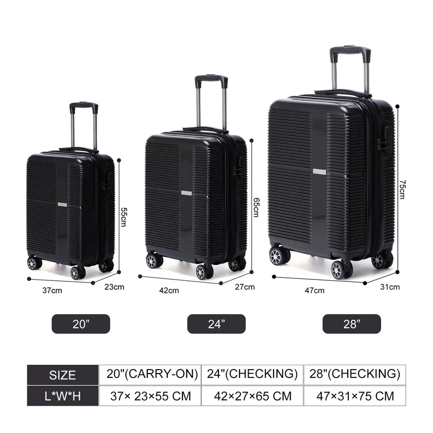 JMT-417738 Designer Trolley Suitcase with Silent Wheels, PP Handle, and Durable ABS/PC Aluminium Construction