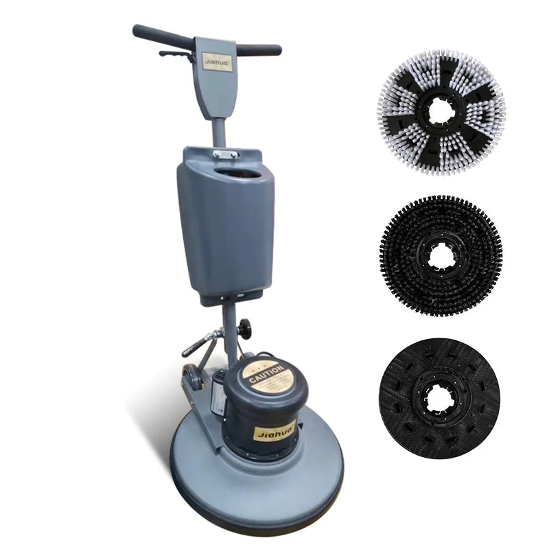JMT-417802 Electric Multifunctional Floor Burnisher with Folding Handle for Effective Floor Cleaning