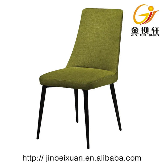JMT-417930 Velvet and Leather Dining Chair with Wooden and Metal Frame for Restaurant and Home Use